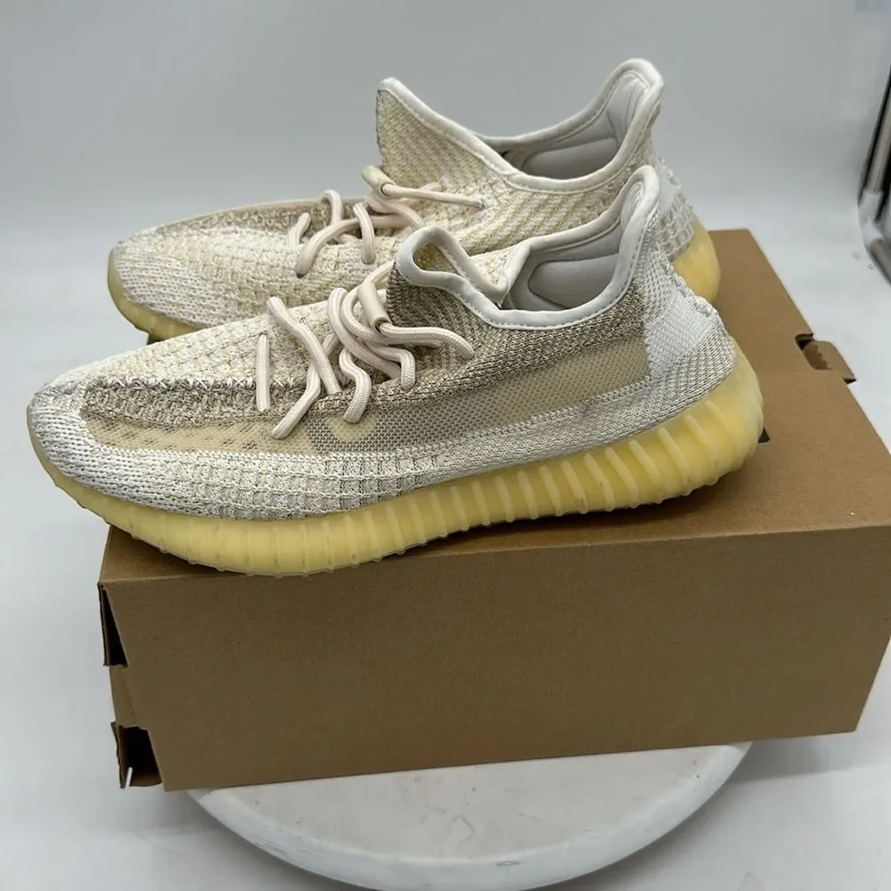 YEEZY BOOST 350 V2 Natural FZ5246 Abez Mens Size 8